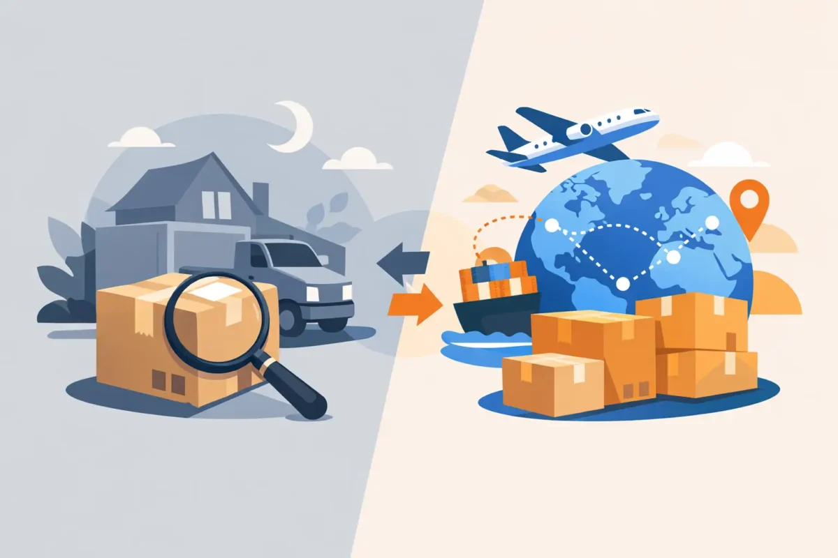 Difference Between Discreet and Worldwide Shipping