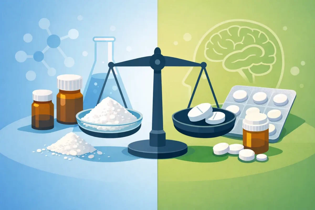 Etizolam Powder vs Diazepam
