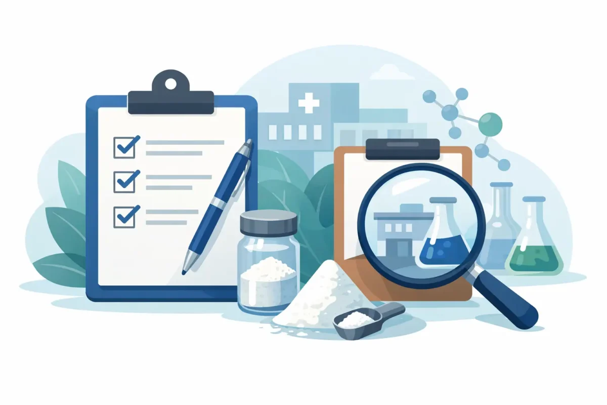 Ketamine Powder Sourcing Checklist for Licensed Use