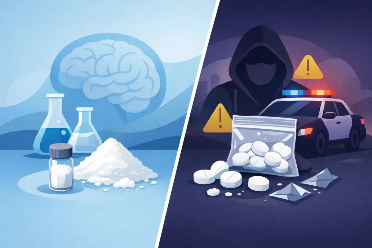 Ketamine Powder vs PCP: Key Differences and Risks